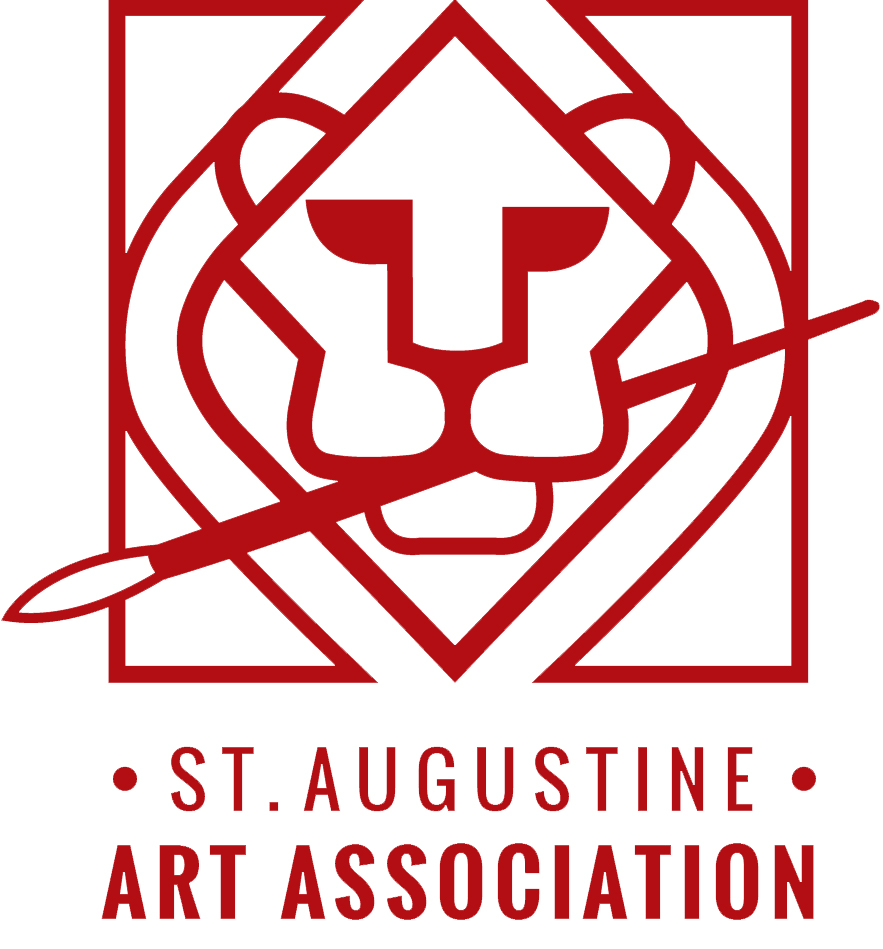 Logo for "THE ST AUGUSTINE ART ASSOCIATION"