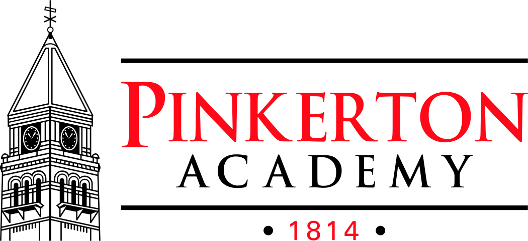 Logo for "PINKERTON ACADEMY"