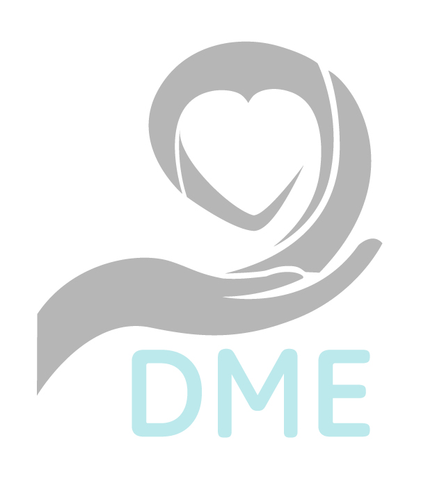 Logo for "THE DURABLE MEDICAL EQUIPMENT AID SOCIETY"