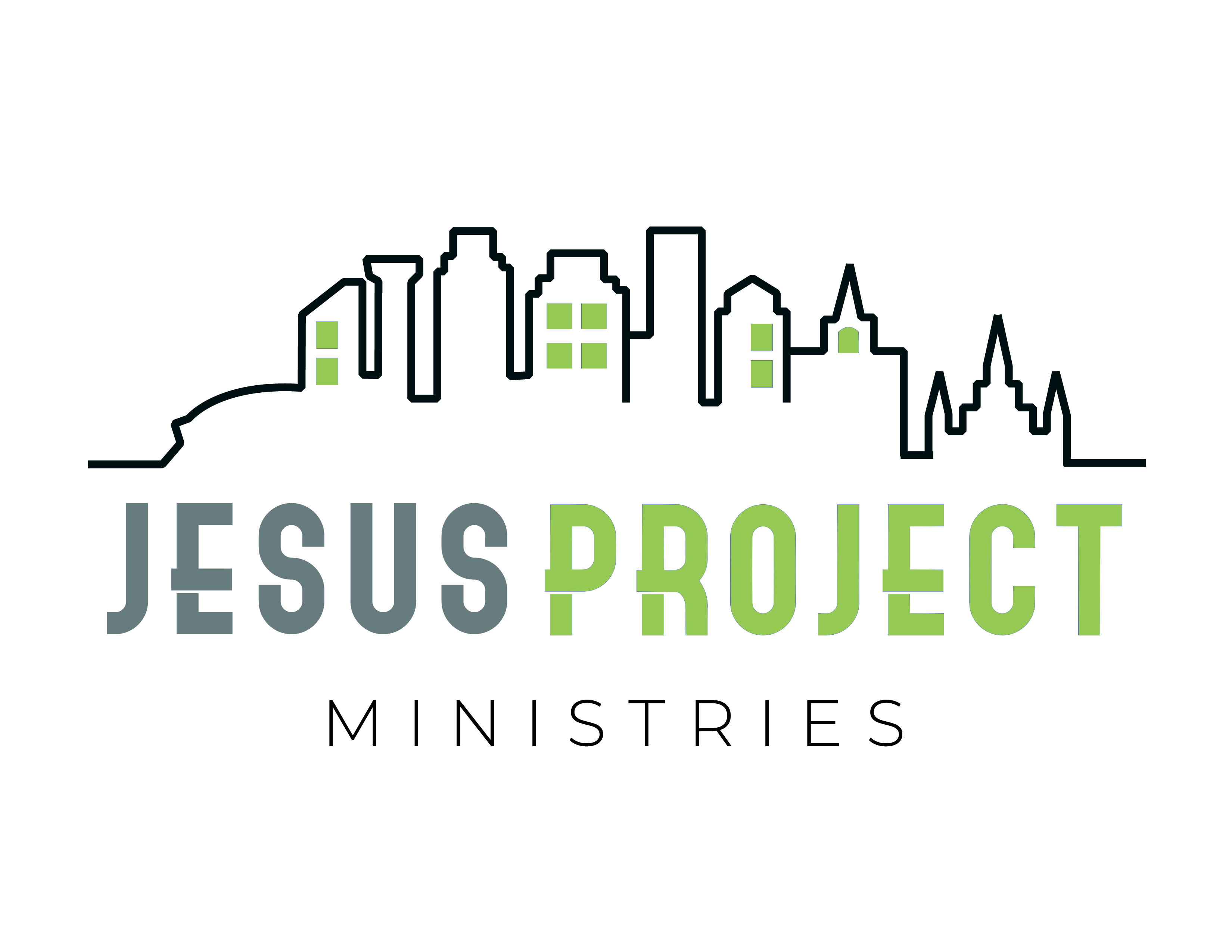 Logo for "JESUS PROJECT MINISTRIES"