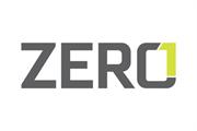 Logo for "Zero1 The Art & Technology Network"