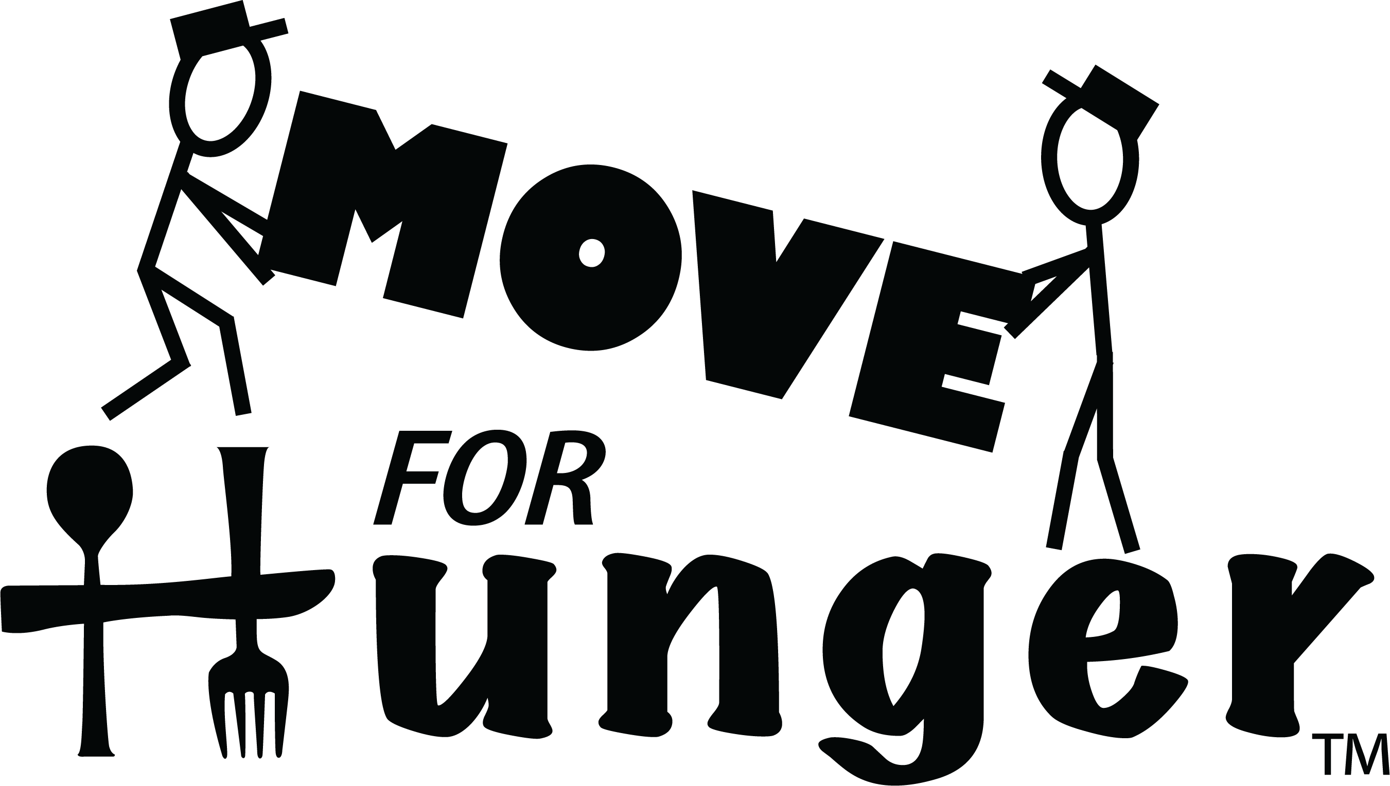 Logo for "MOVE FOR HUNGER INC"