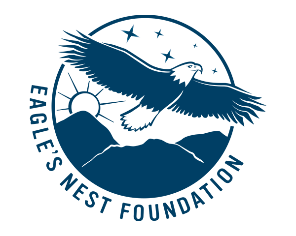 Logo for "EAGLE'S NEST FOUNDATION INC"