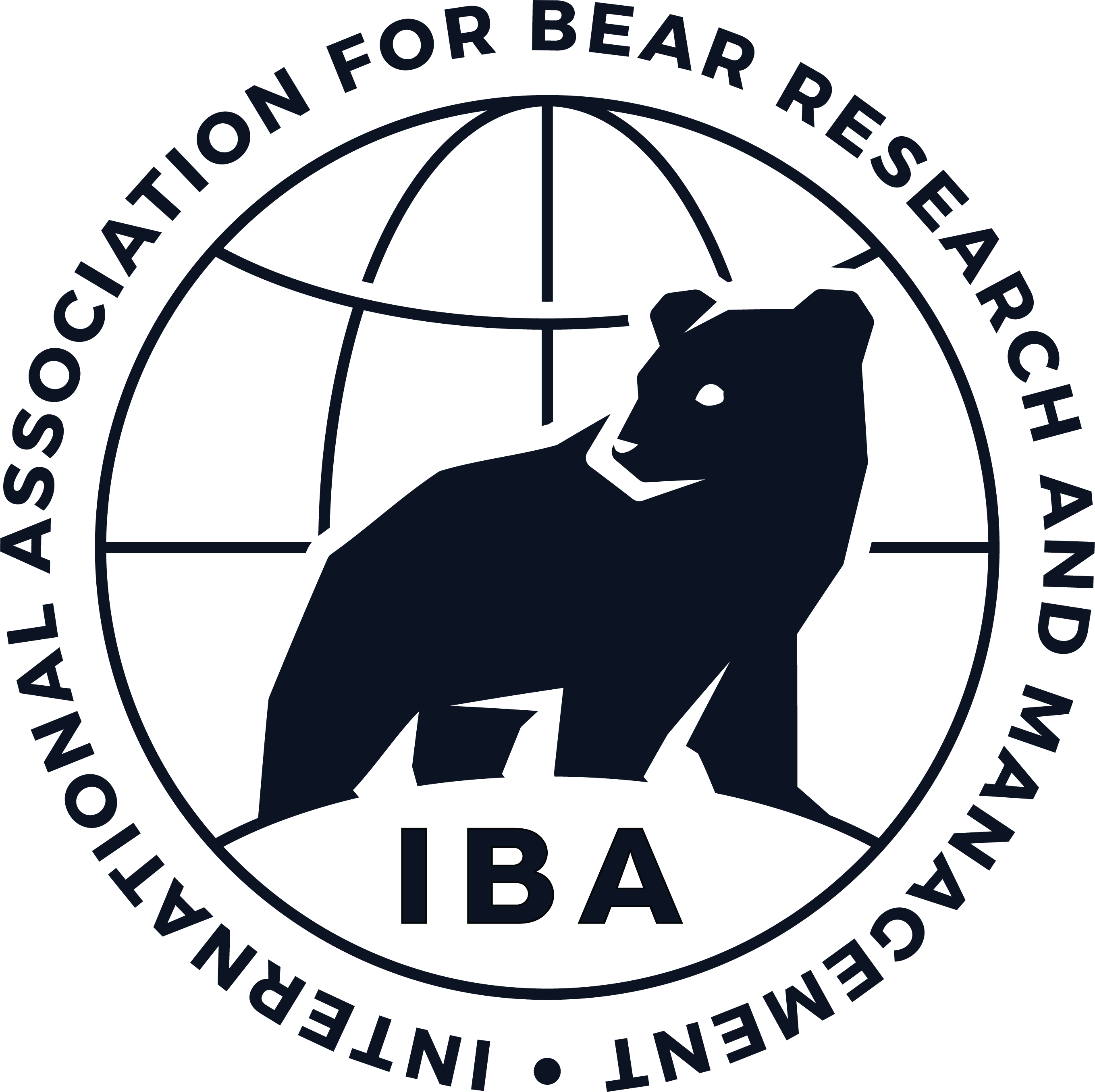 Logo for "INTERNATIONAL ASSOCIATION FOR BEAR RESEARCH AND MANAGEMENT"