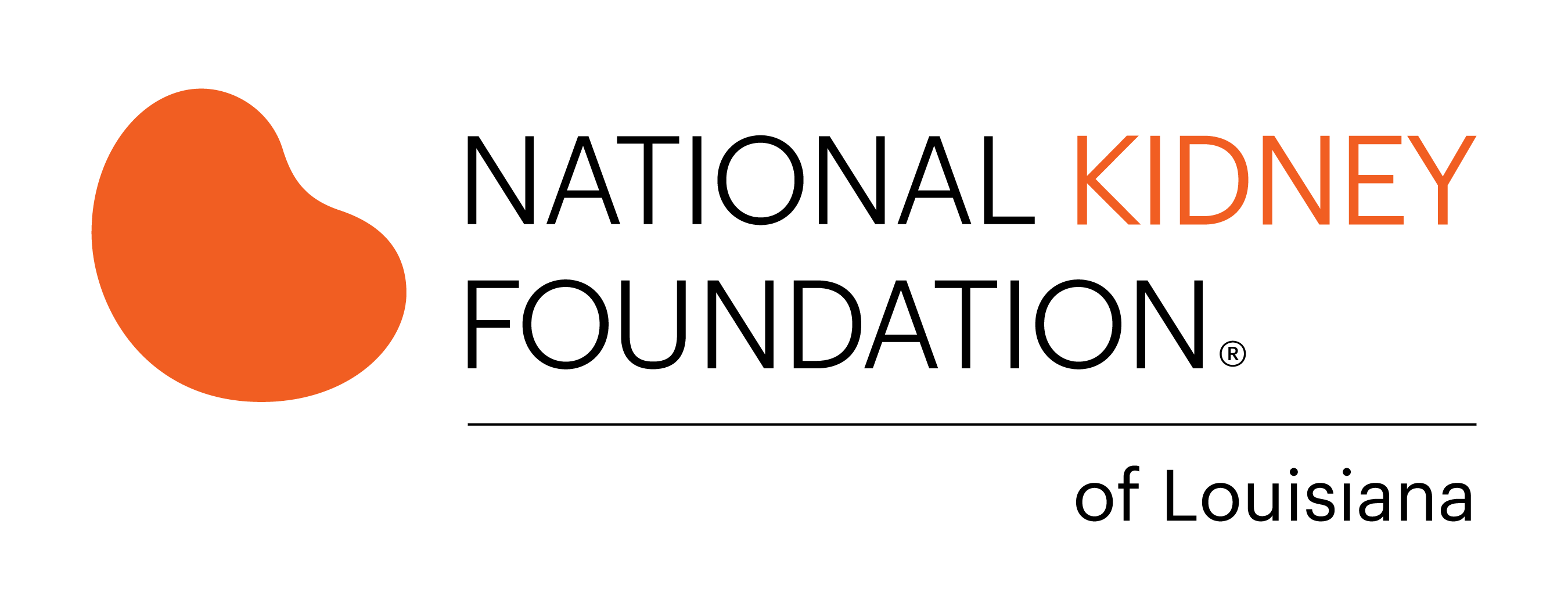 Logo for "NATIONAL KIDNEY FOUNDATION OF LOUISIANA INC"
