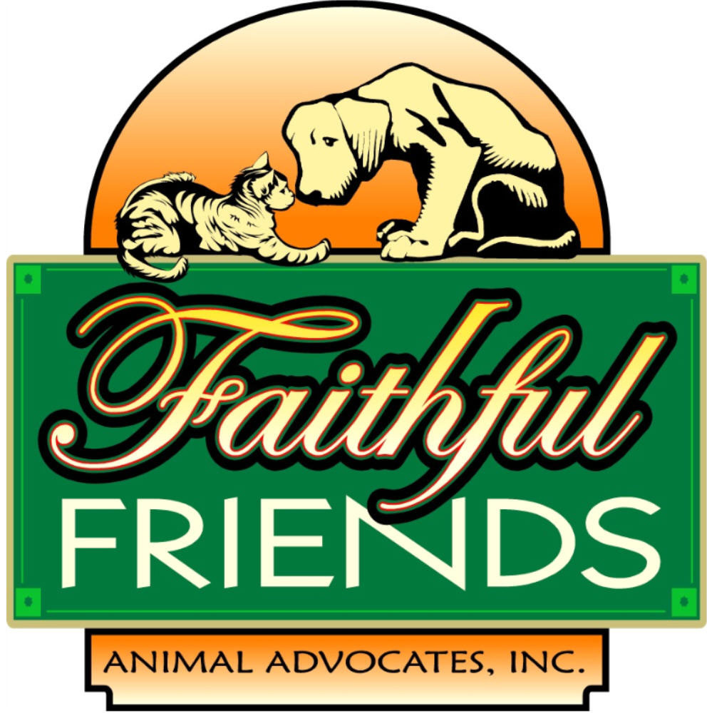 Logo for "FAITHFUL FRIENDS ANIMAL ADVOCATES"