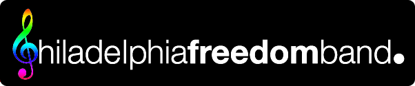 Logo for "PHILADELPHIA FREEDOM BAND INC"