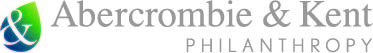 Logo for "ABERCROMBIE & KENT PHILANTHROPY INC"