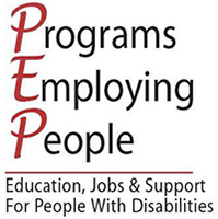 Logo for "PROGRAMS EMPLOYING PEOPLE"