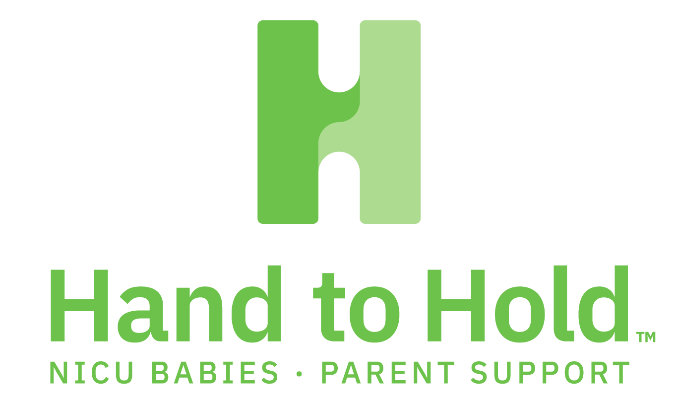 Logo for "HAND TO HOLD"