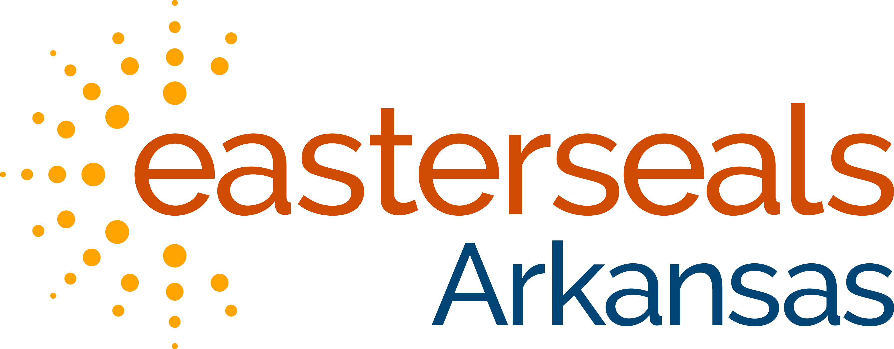 Logo for "EASTERSEALS ARKANSAS"