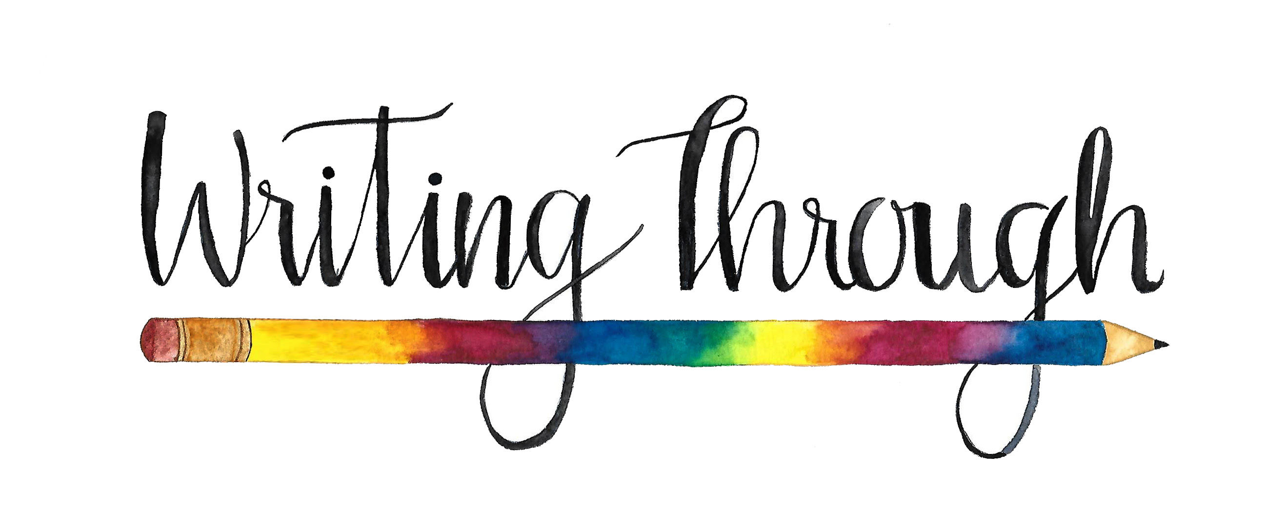 Logo for "WRITING THROUGH"