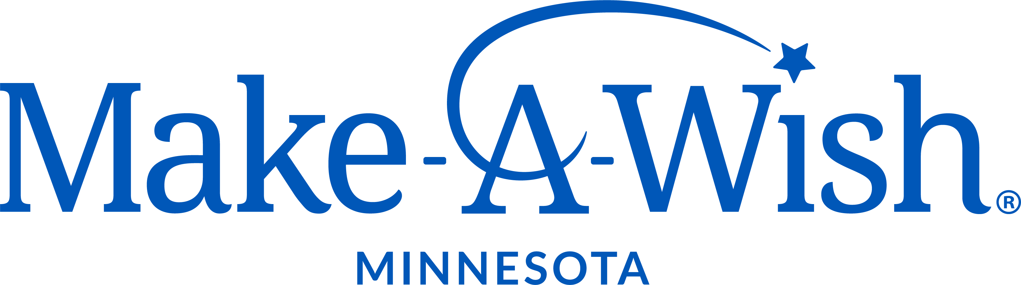 Logo for "MAKE-A-WISH FOUNDATION OF MINNESOTA"