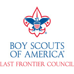 Logo for "BOY SCOUTS OF AMERICA 480 LAST FRONTIER COUNCIL"