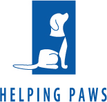 Logo for "HELPING PAWS INC"