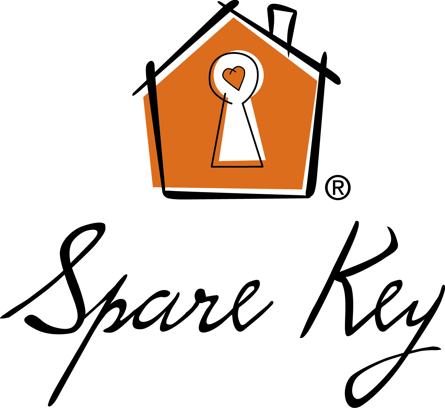 Logo for "SPARE KEY"