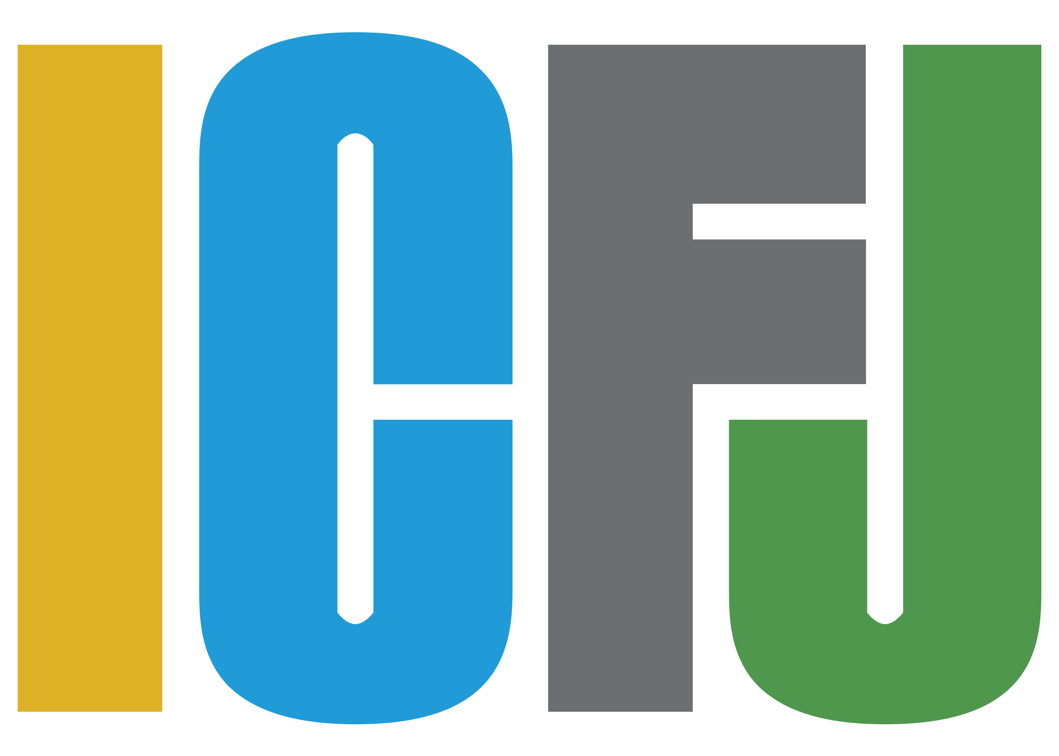 Logo for "THE INT'L CENTER FOR JOURNALISTS INC"