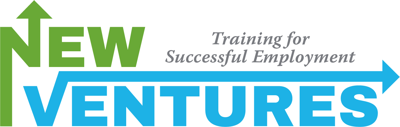 Logo for "NEW VENTURES INC"