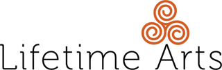 Logo for "LIFETIME ARTS INC"
