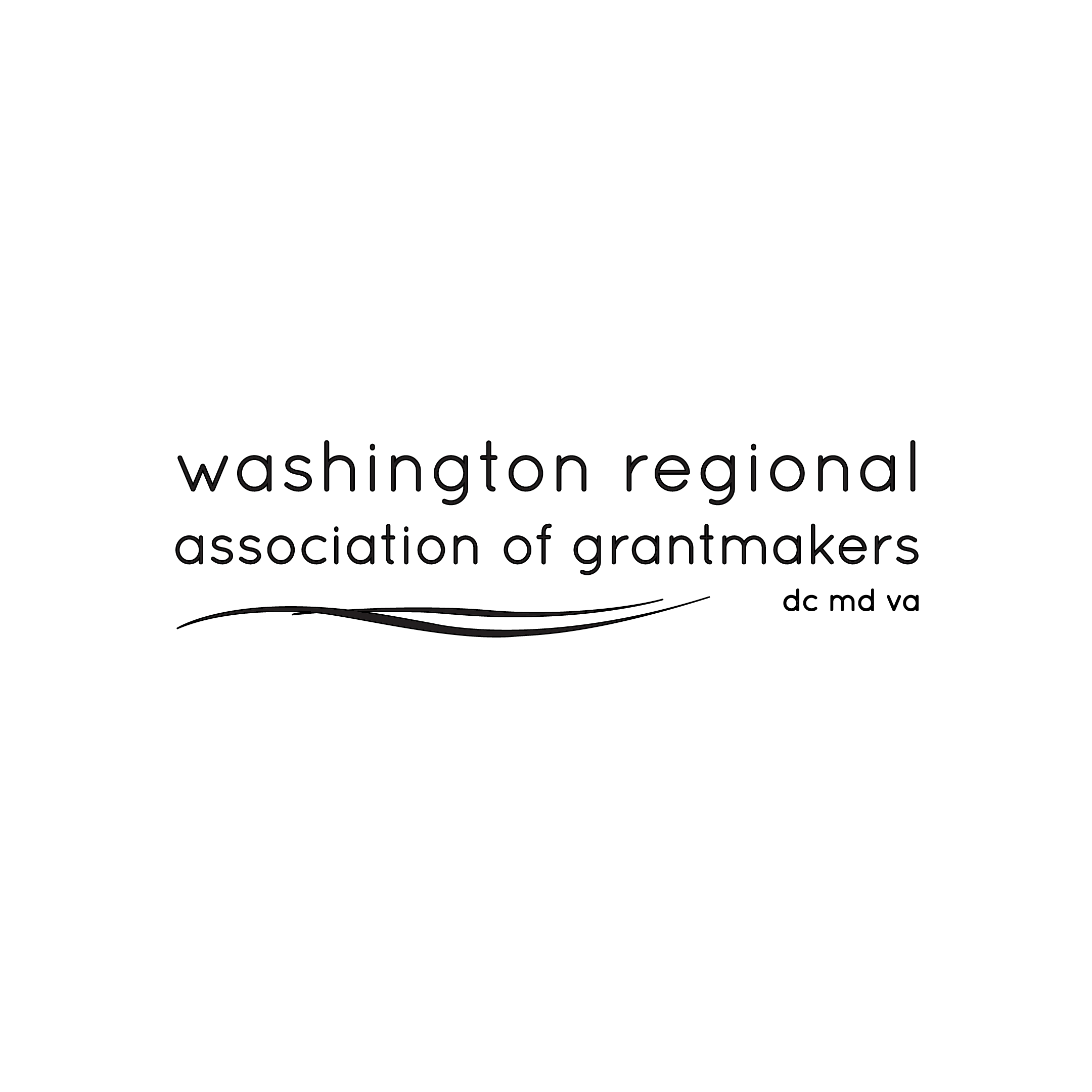 Logo for "WASHINGTON REGIONAL ASSOCIATION OF GRANTMAKERS"