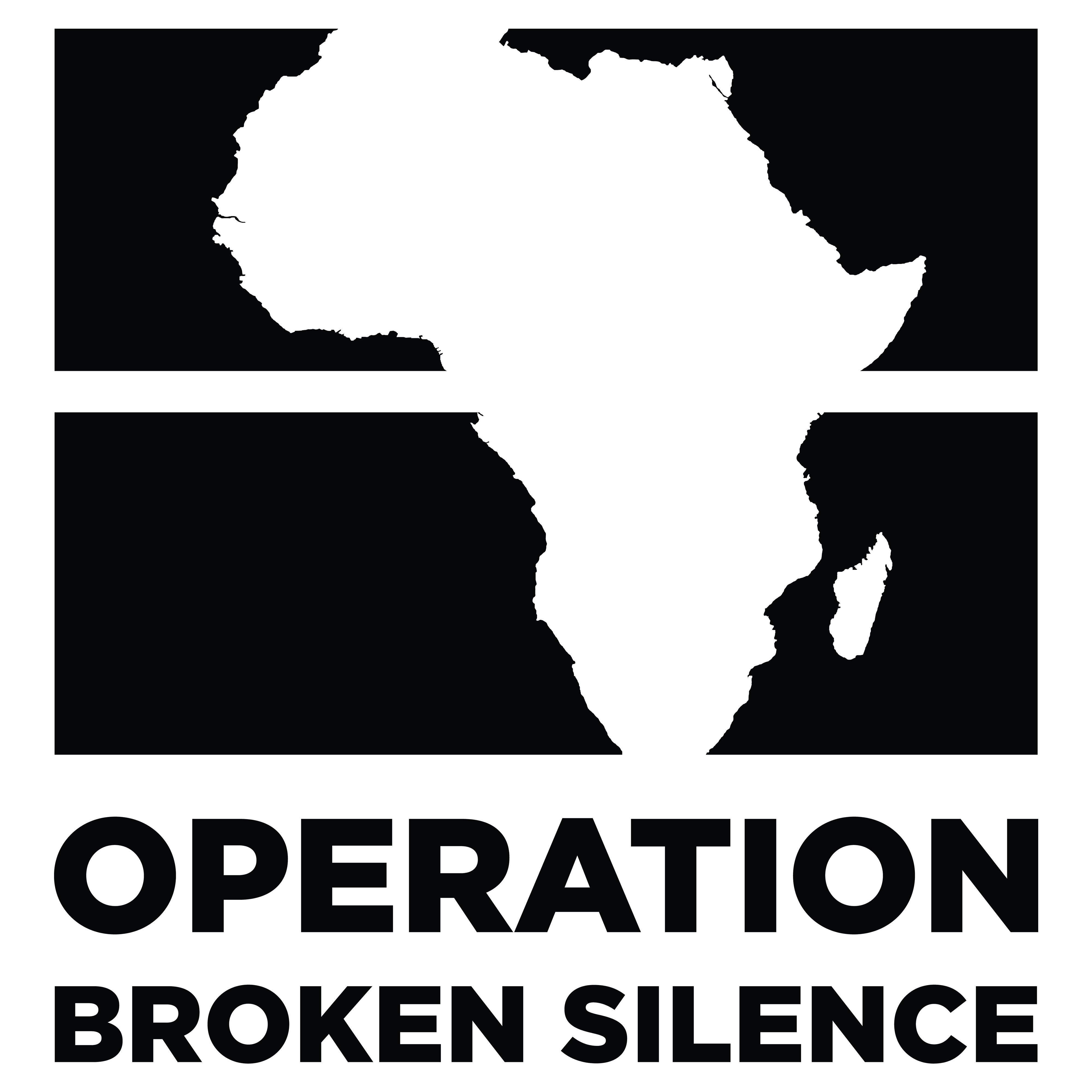 Logo for "Operation Broken Silence"