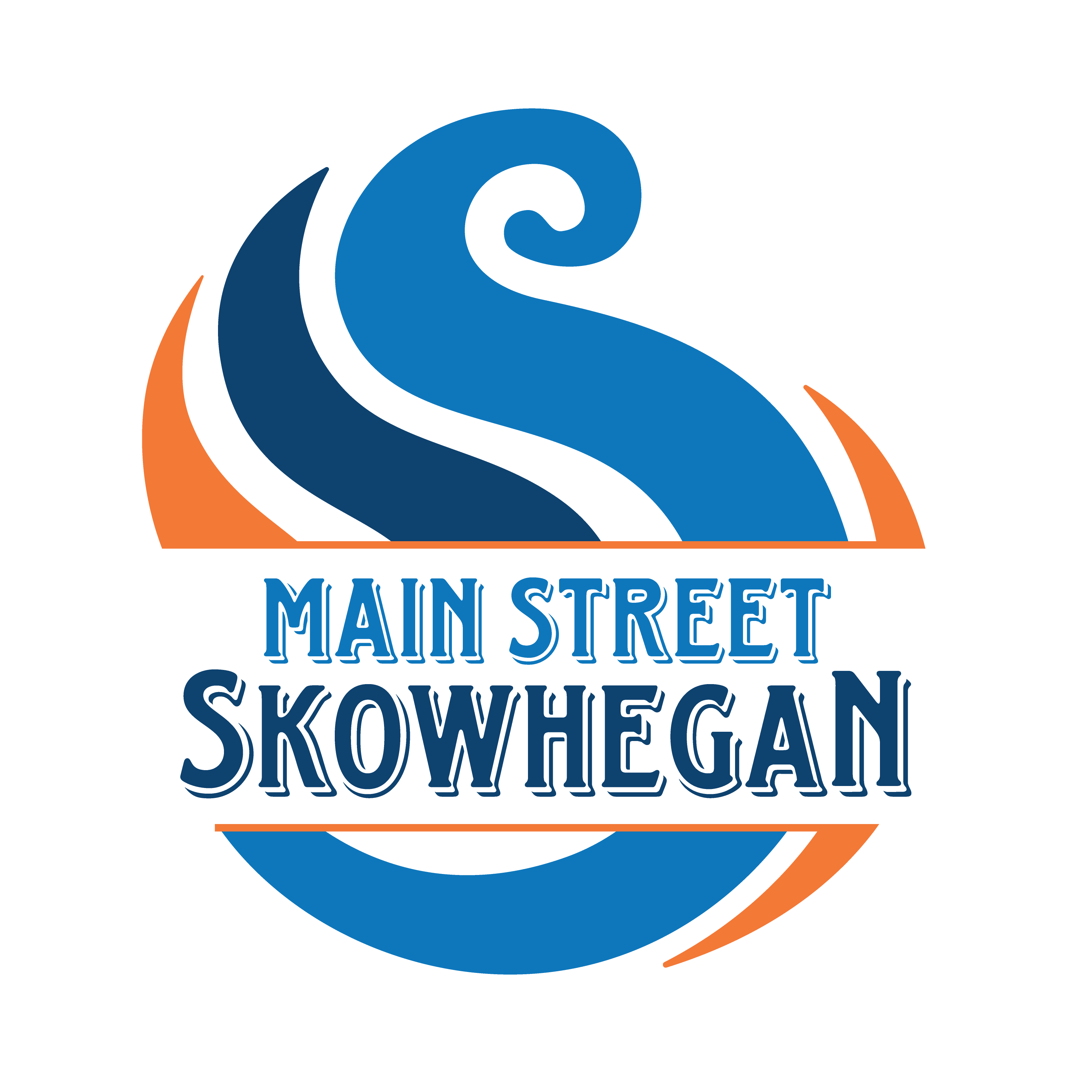 Logo for "MAIN STREET SKOWHEGAN"