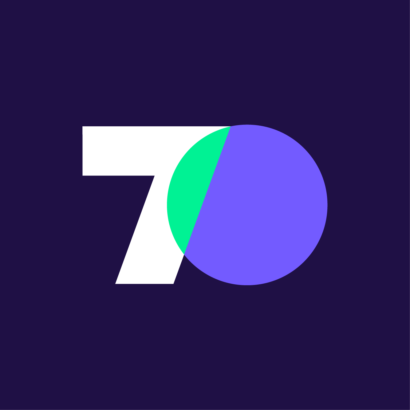 Logo for "70 Faces Media"