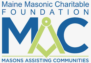Logo for "THE MASONIC CHARITABLE FOUNDATION OF THE GRAND LODGE OF MAINE"