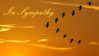 CharityChoice Birds of Dawn - Sympathy Card