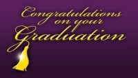CharityChoice Graduation Purple Card