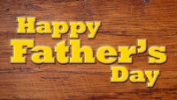 CharityChoice Wood - Fathers Day Card