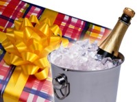 CharityChoice Celebration Champaign Card