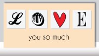 CharityChoice Love Squared - Valentine Card