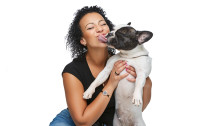 This shows the friendship between man and dog!