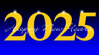 Send a charity donation card for New Years 2025.
