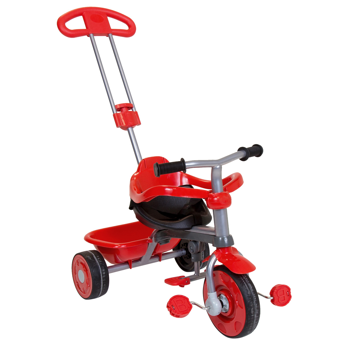 Trikestar Kids 4 In 1 Trike Multicoloured Made Of