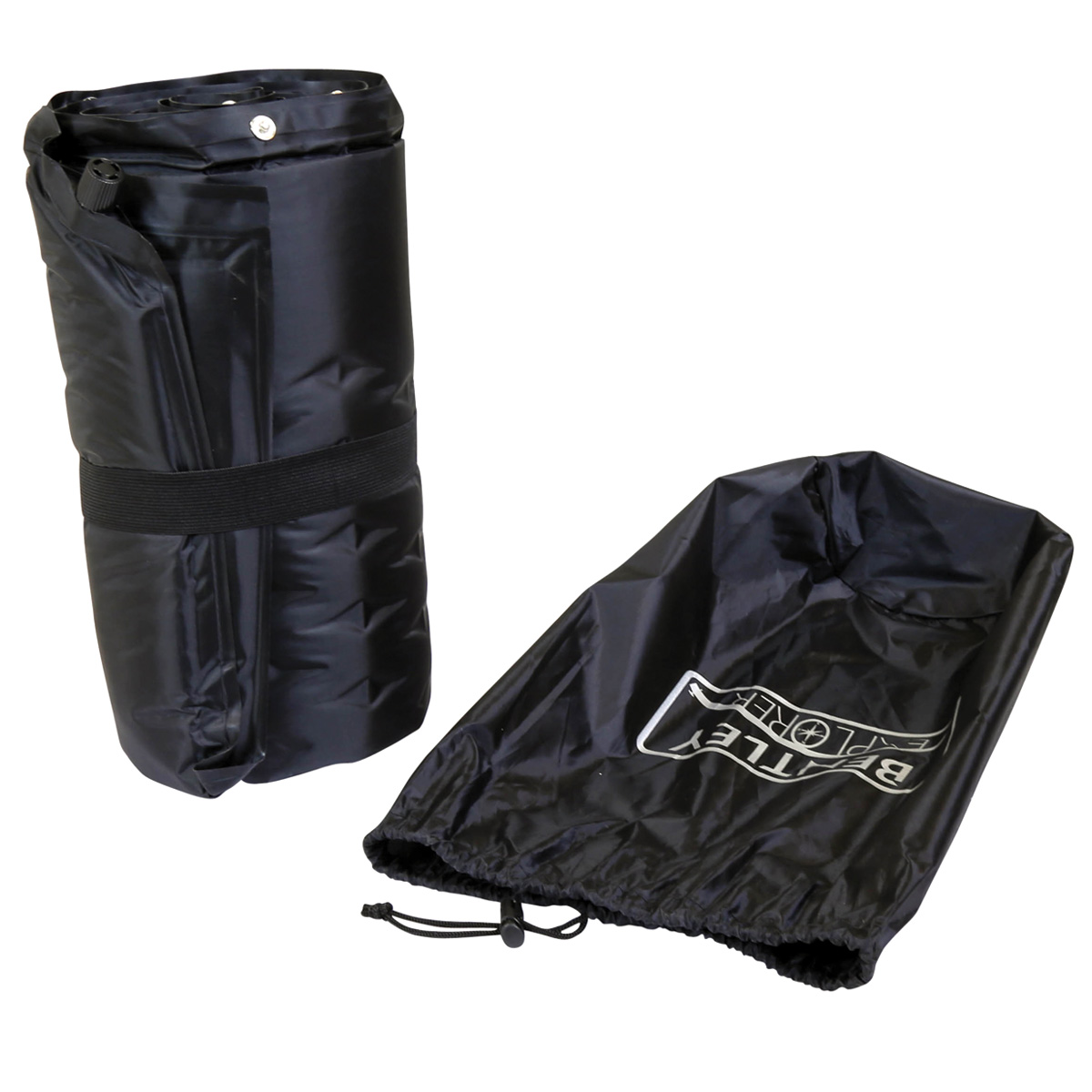 Charles Bentley Double Self-Inflating Camping Mat with Pillow