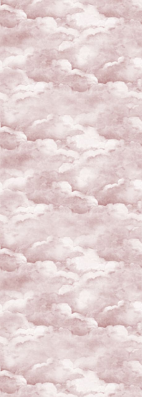 Dusty Pink Clouds Wallpaper Charlesworthy