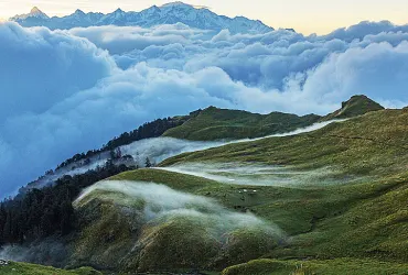 MOUNTAIN BIKE IN CHAUKORI