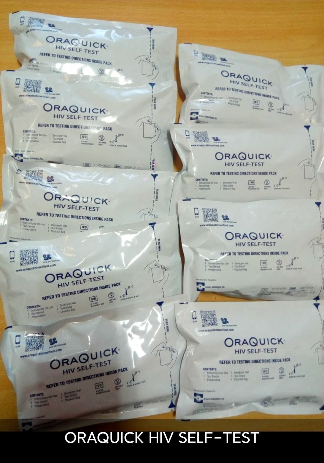 OraQuick HIV Self Test Kits