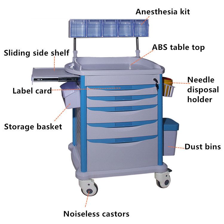 Anesthesia Trolley