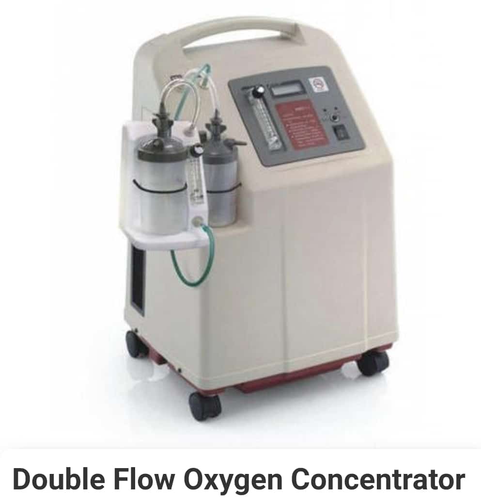 Double  Flow Oxygen Concentrator