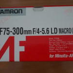Tamron AF 75-300mm f/4-5.6 LD Macro