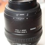 Sigma AF 70-210mm f/4-5.6 IA-ZOOM