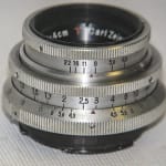 Carl Zeiss Jena Tessar T 40mm f/4.5
