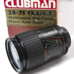 Clubman 28-75mm f/3.5-4.5 MC Auto