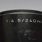 Revuenon 240mm f/4.5 Auto