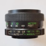 Edixa 55mm f/2.8 auto
