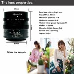 7Artisans 55mm f/1.4