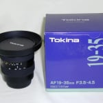 Tokina 19-35mm f/3.5-4.5
